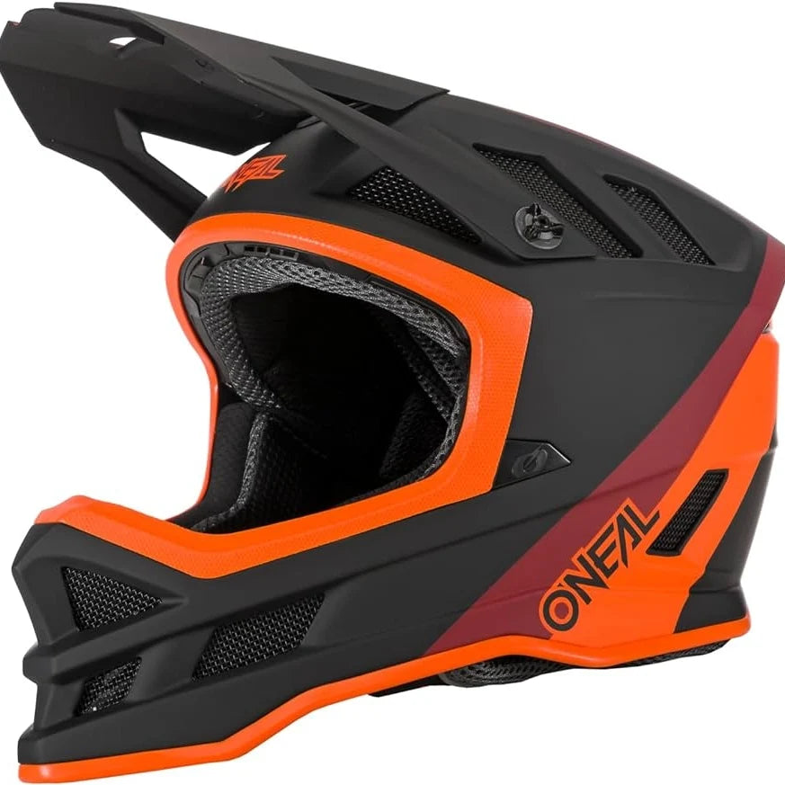 O Neal Full Face Downhill MTB Bike Helmet w GoPro Mount