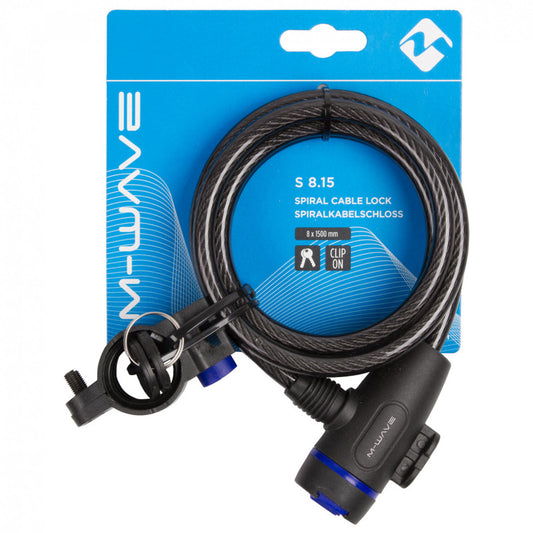 m-wave spiral cable lock